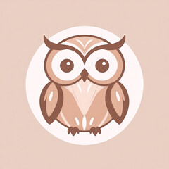 Fototapeta premium owl icon