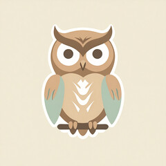Obraz premium owl icon