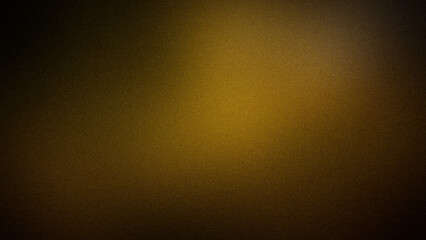 A rich, dark 4K grainy gradient blending shades of gold and black. This elegant, textured backdrop is ideal for stylish wallpapers, banners, and luxury digital presentations