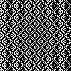  Abstract texture for fabric print, card, table cloth, furniture, banner, cover, invitation, decoration, wrapping.Seamless repeating pattern. Black and white color.Carpet pattern texture.