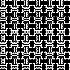  Abstract texture for fabric print, card, table cloth, furniture, banner, cover, invitation, decoration, wrapping.Seamless repeating pattern. Black and white color.Carpet pattern texture.