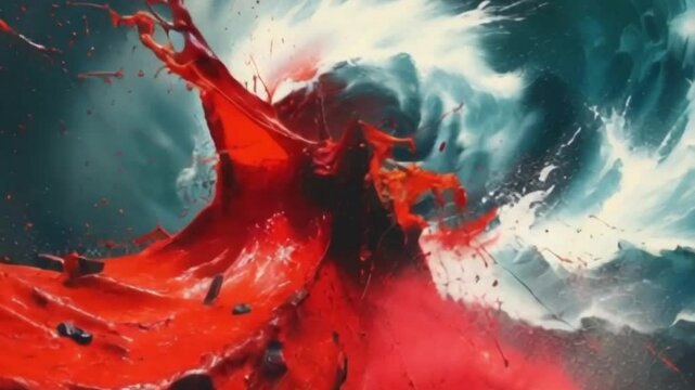 watercolor paint splashes texture