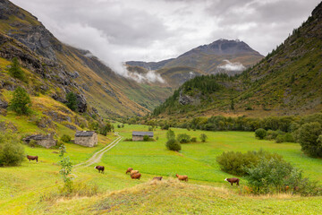 Randonnée dans la vallée de la Maurienne en Savoie