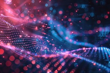 Illustration of the double helix DNA molecule with atoms and bonds visible