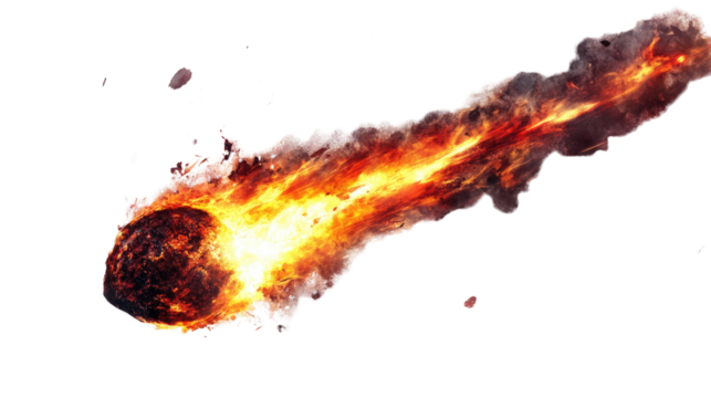 comet transparent background