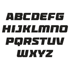 Classic college font. Vintage sport font in american style for football, baseball or basketball logos and t-shirt. Athletic department typeface, varsity style font. Vector