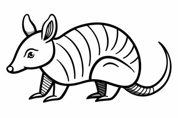 Creative Animal Icon silhouette vector style with background