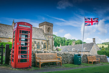 A classic British village, UK