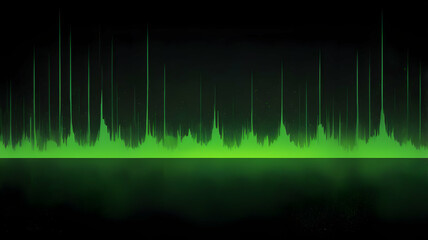A dark, black and deep green gradient background with subtle glowing effects. Use as wallpaper or graphic resource
