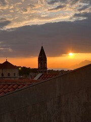 church in sunset © Kosti