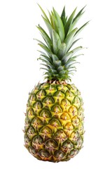 Fototapeta premium Fresh pineapple isolated on a white surface