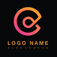 Abstract unique logo design
