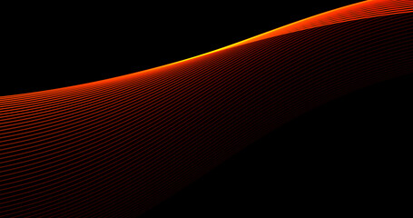 Colored lines, abstract background, wave, gradient, beautiful effect, style background, red wave, 3d pattern, energy.