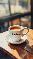 Fototapeta premium A Cup of Coffee with a 