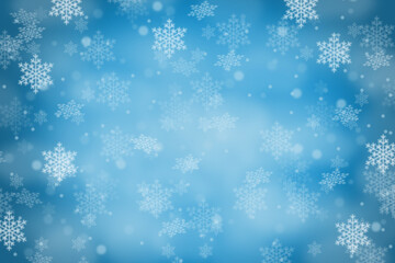 Christmas background blue pattern winter card snow flakes snowflakes wallpaper copyspace copy space