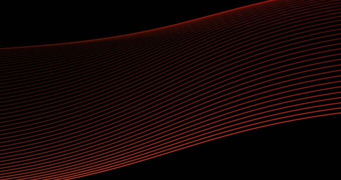 Colored animation lines, abstract background, wave, gradient, beautiful effect, style background, red wave, 3d pattern, energy.