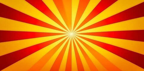 Obraz premium A line art design of a starburst explosion on an abstract orange background