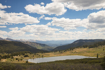 lake in the mountains