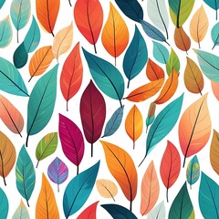 Obraz premium Abstract pattern soft sunlight tree leaves casting gentle on a white background, set of Tropical leaves collection on white background, leaves pattern