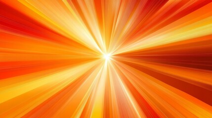 Obraz premium Illustration with an abstract orange background displaying a starburst explosion