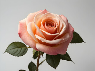 Closeup of the pink roses