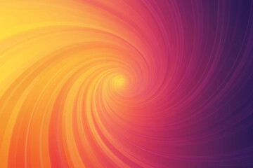 vibrant swirl gradient design blending warm hues of yellow orange and purple creating a dynamic spiral effect