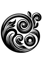 Swirl SVG, Flourish SVG, Stroke Svg, Ornaments Svg,  Decorative Svg, Swirl Icon, Frame SVG, Decorative Elements SVG, Clipart, Silhouette, Cut file for Cricut SVG, JPG, PNG
