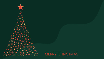 christmas background contain tree , suitable for decoration holiday , simple minimalist and elegance background 