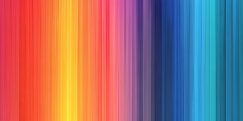 Abstract background with vertical lines of red, orange, yellow, pink, purple, blue, and green.