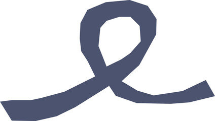 Abstract Paper Cut Piece