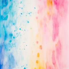 Abstract watercolor splash with paper texture