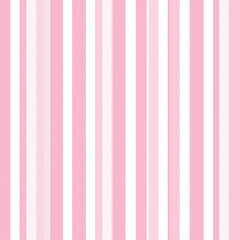 Pink and White Vertical Striped Pattern with Soft Pastel Tones
