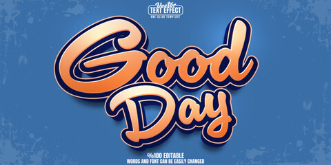 Vintage editable text effect, customizable retro and classic 3d font style