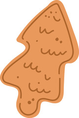 Tree Gingerbread Cookie