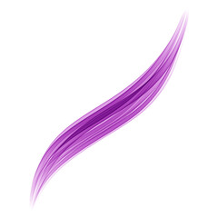 Abstract fluid purple swash