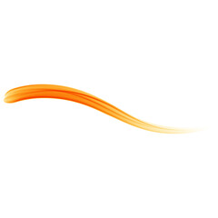 Abstract fluid yellow wave