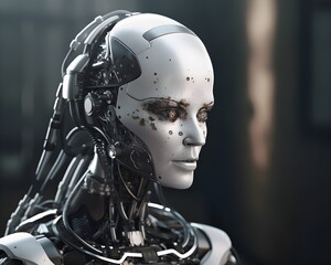 Verfallener Roboter &ndash; Detailreiche Sci-Fi-Kunst - Ai-Ki generiert