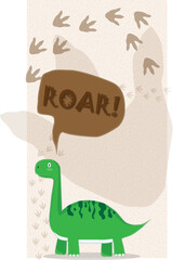 ROAR dinosaur © lujan