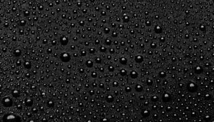 Obraz premium Tiny, almost imperceptible black air bubbles dispersed randomly, creating a fine texture on 