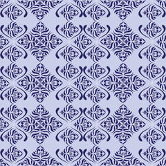 seamless damask pattern