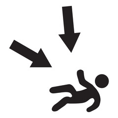 illustration of a person falling

