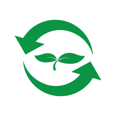 recycle icon logo design