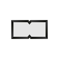 Black Photo Frame Template