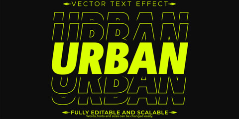 Sport text effect, editable stylish and gym text style