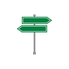 Blank Road Sign Template