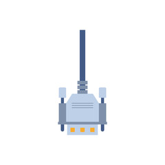 Flat Cable Vector Template