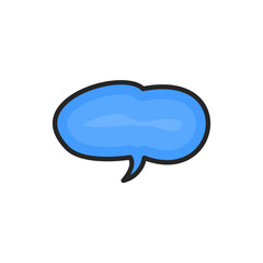 Cartoon Text Box Bubble Template