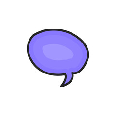 Cartoon Text Box Bubble Template