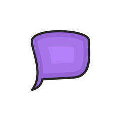 Cartoon Text Box Bubble Template