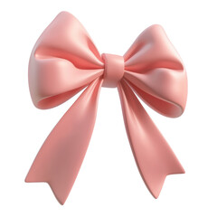 A pink ribbon is drawn on a white background